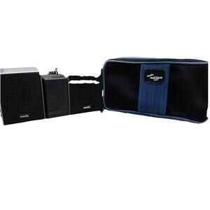 Sonic Amplified Power Booster Speakers Amps 7 w/ Carrying Bag {shelf24}